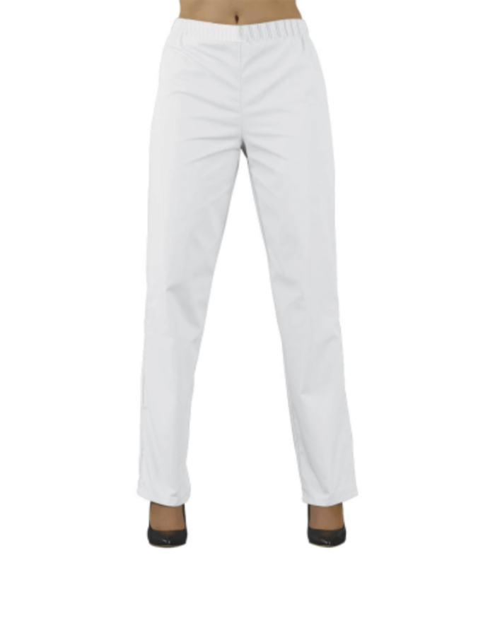 PANTALON ESTHETIQUE BLANC FEMME TAILLE 0-36 – Image 2