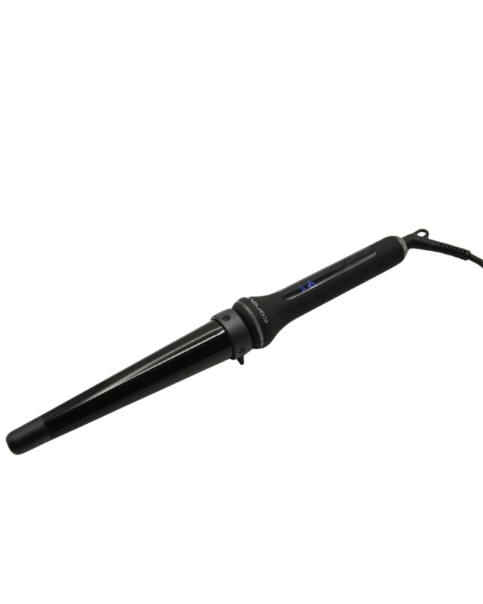 CURLER CONIQUE CERAMIQUE Glamour Wand Black Soft Touch CORIOLISS