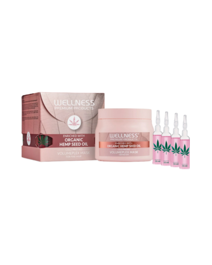 VOLUMEPLEX MASQUE 500ML + 4 AMPOULES 10ML WELLNESS