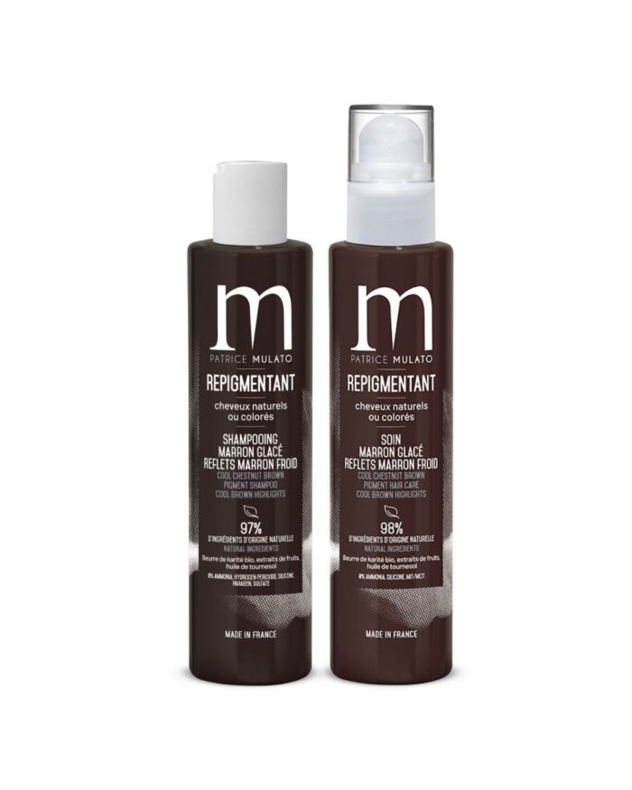 SHAMPOING REPIGMENTANT MARRON GLACE 200 ML – Image 2