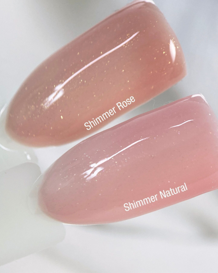 POWER BASE GEL SHIMMER ROSE 15ML – Image 6