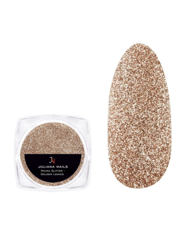 MICRO GLITTER - GOLDEN LEAVES