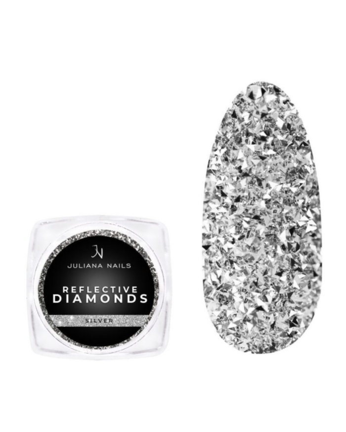 REFLECTIVE DIAMONDS - SILVER