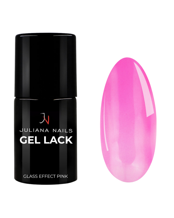 GEL LACK EFFET VERRE PINK 15ML