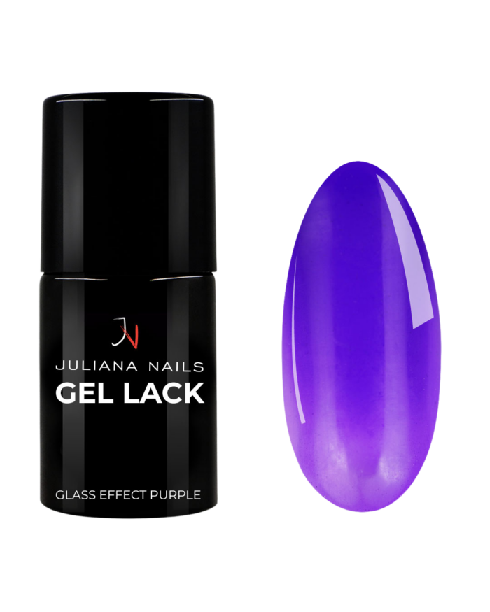 GEL LACK EFFET VERRE PURPLE 15ML
