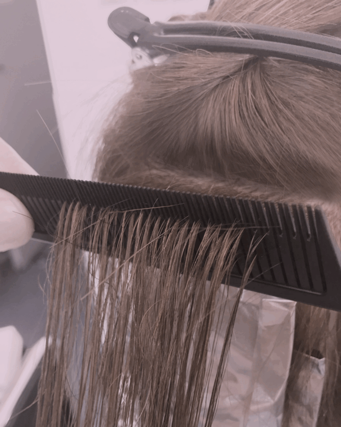 PEIGNE DOUBLE WEAVE NOIR – Image 3