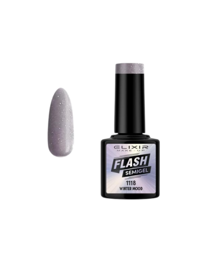 SEMI GEL #1118 FLASH WINTER MOOD