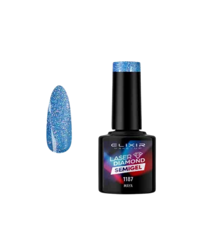 SEMI GEL #1187 LASER DIAMOND MAYA