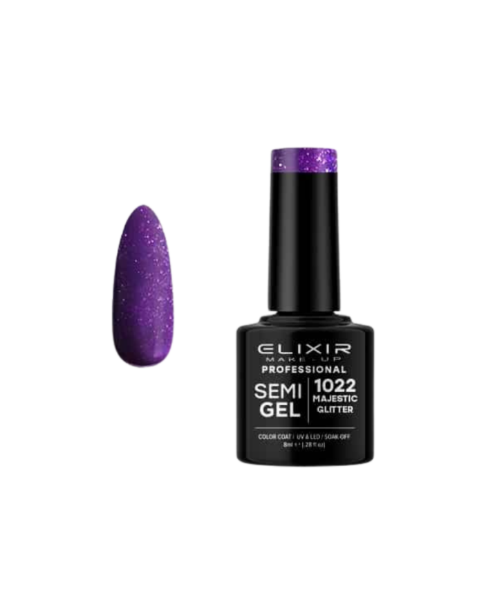 SEMI GEL #1022 MAJESTIC GLITTER