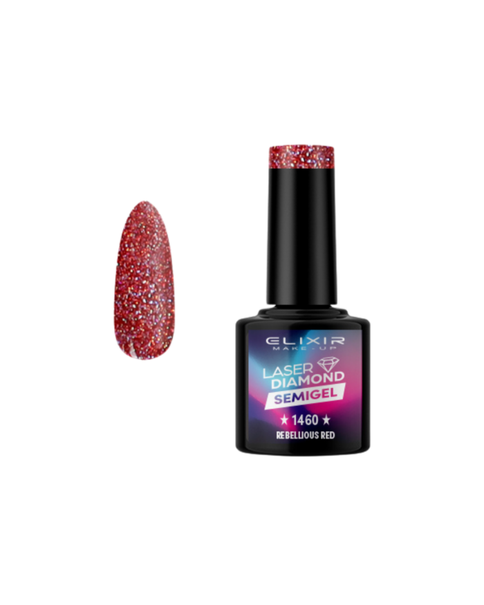 SEMI GEL #1460 REBELLIOUS RED