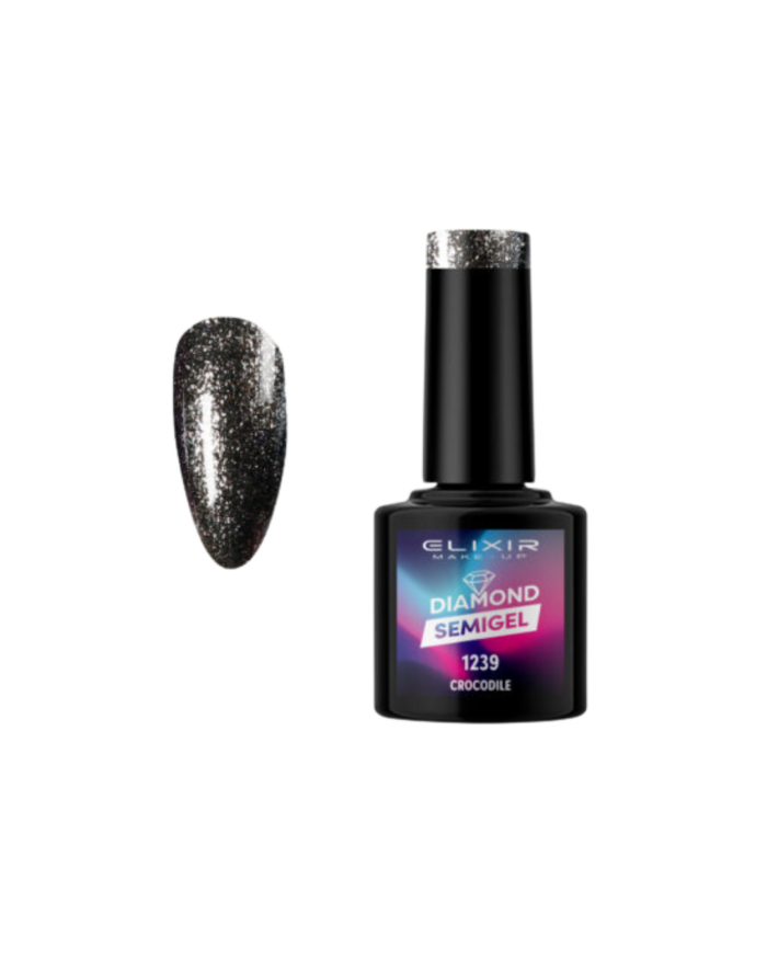 SEMI GEL #1239 DIAMOND CROCODILE