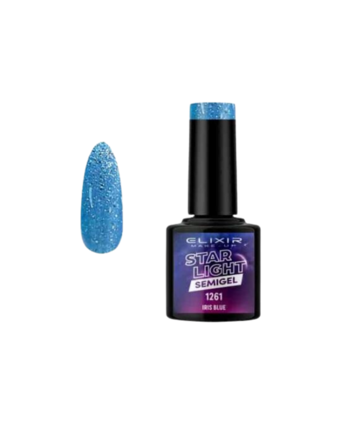 SEMI GEL #1261 IRIS BLUE