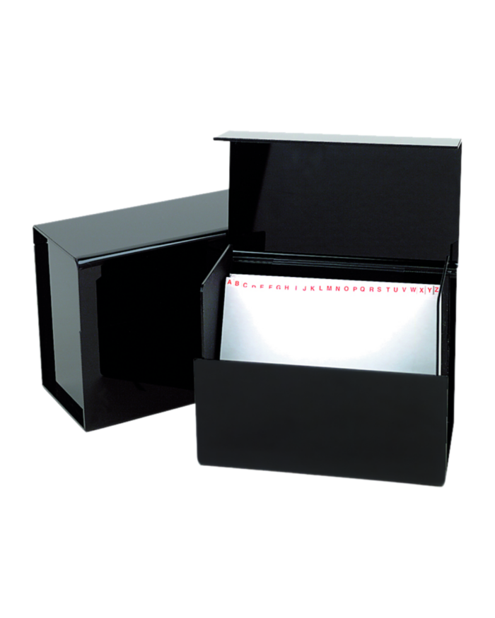 BOITE DE RANGEMENT POUR FICHES COLORATION
