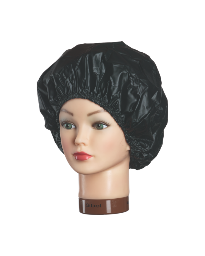 BONNET PERMANENTE NOIR FIXATION ELASTIQUE