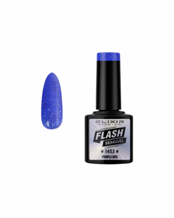 SEMI GEL #1453 PURPLE IRIS