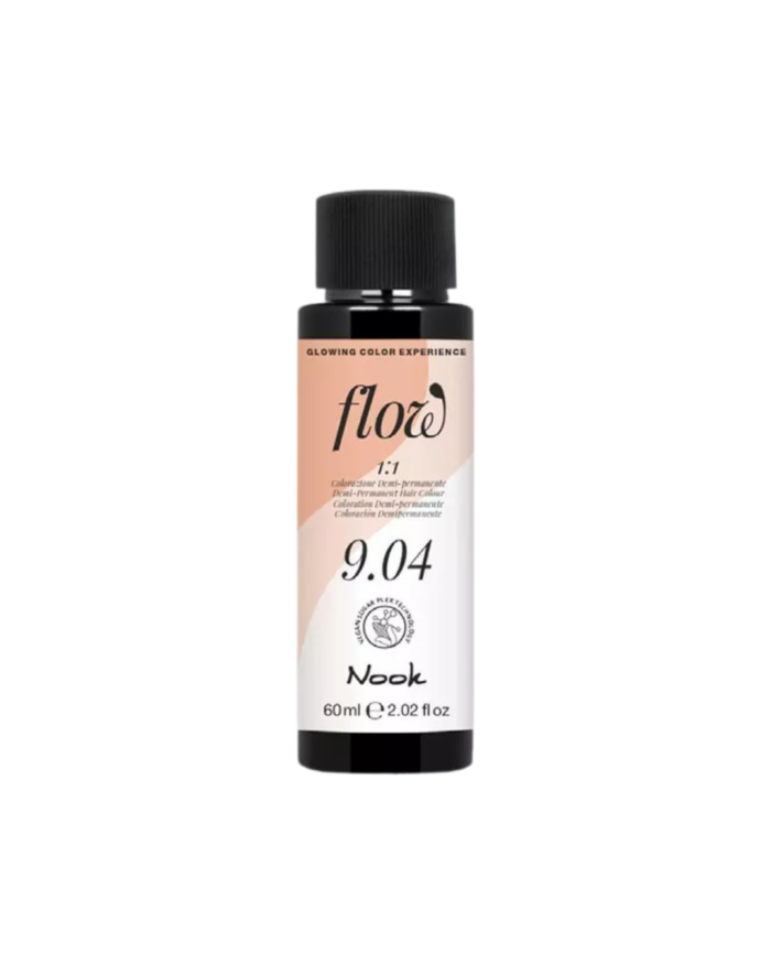GLOSS FLOW 9,04 BLONS TRES CLAIR CUIVRE NATUREL 60ML