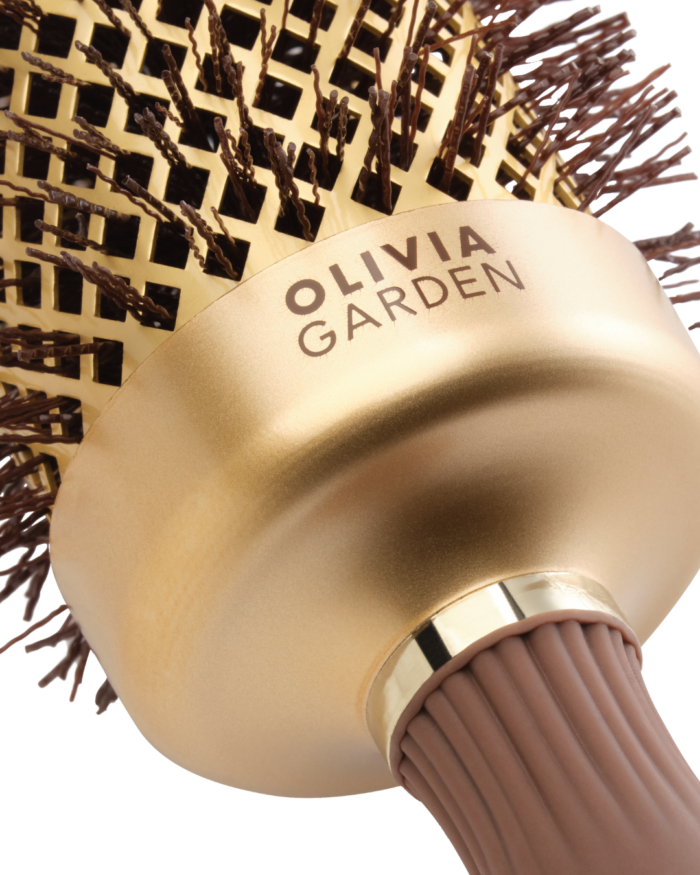 BROSSE EXPERT BLOWOUT SPEED WAVY BRISTLES GOLD&BROWN 55 OLIVIA GARDEN – Image 4
