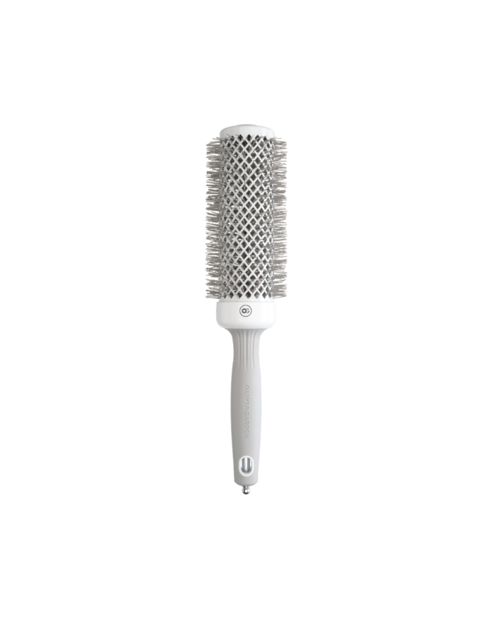 BROSSE EXPERT BLOWOUT SPEED WAVY BRISTLES WHITE&GREY 45 OLIVIA GARDEN – Image 2