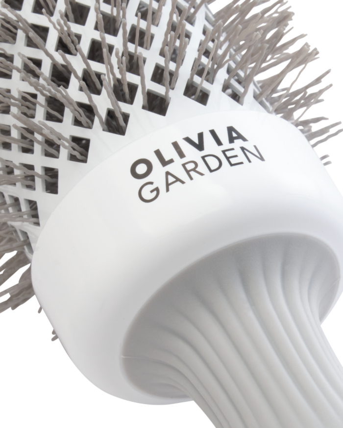 BROSSE EXPERT BLOWOUT SPEED WAVY BRISTLES WHITE&GREY 45 OLIVIA GARDEN – Image 3
