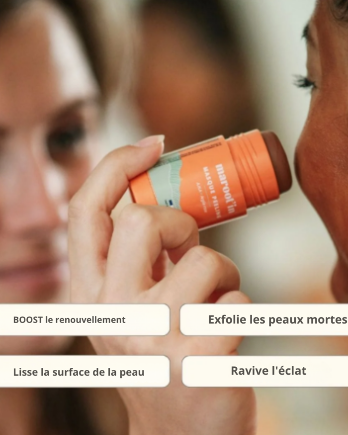 STICK MAROOTIN MASQUE PEELING ACIDES DE FRUITS 48G – Image 2