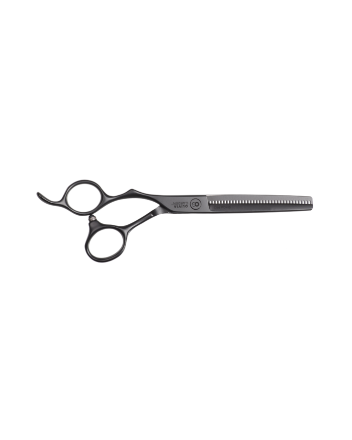 SET CISEAUX 5,75 LEFT + SCULPTEUR 6,35 BLACK LABEL OLIVIA GARDEN – Image 3