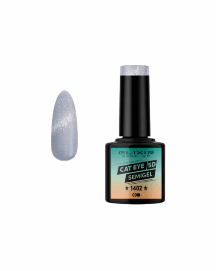 SEMI GEL #1402 CAT EYES COIN