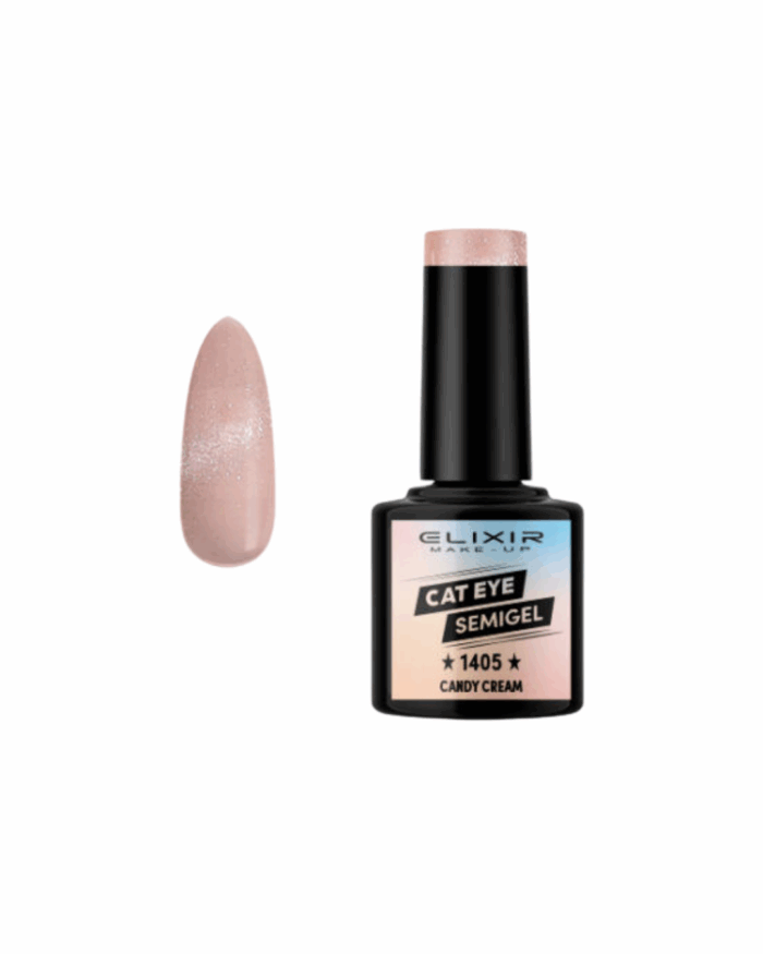 SEMI GEL #1405 CAT EYES CANDY CREAM