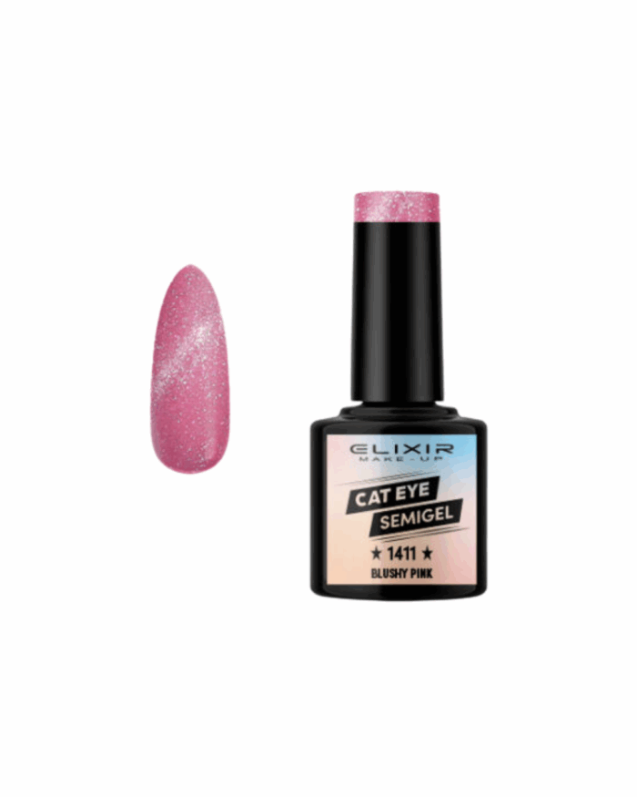 SEMI GEL #1411 CAT EYES BLUSHY PINK