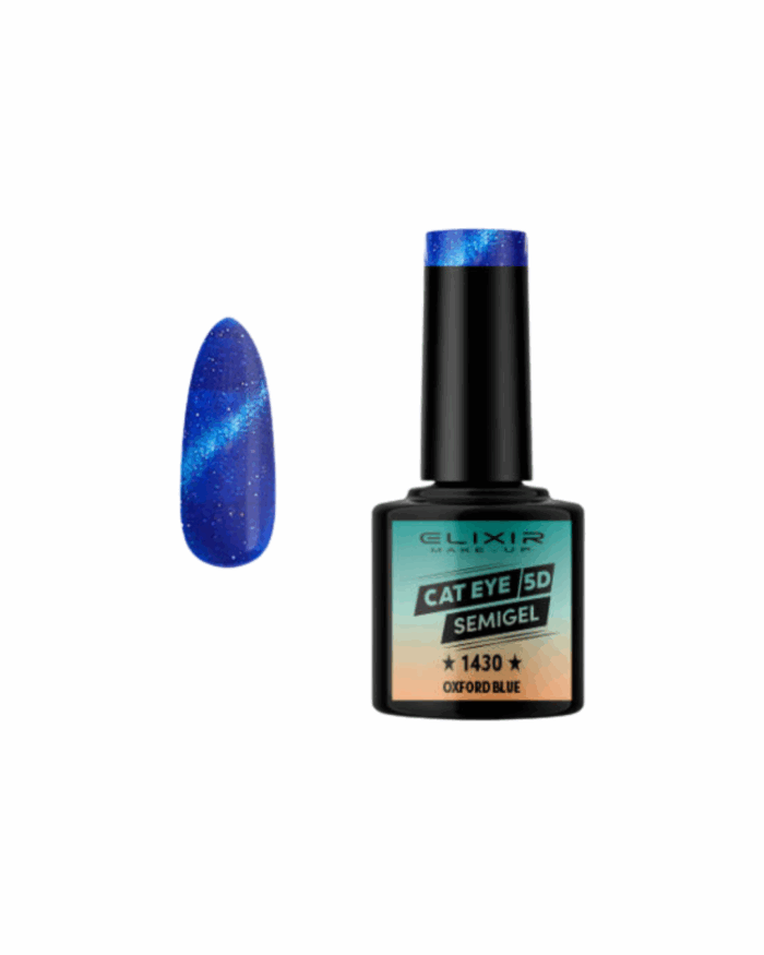 SEMI GEL #1430 CAT EYES OXFORD BLUE