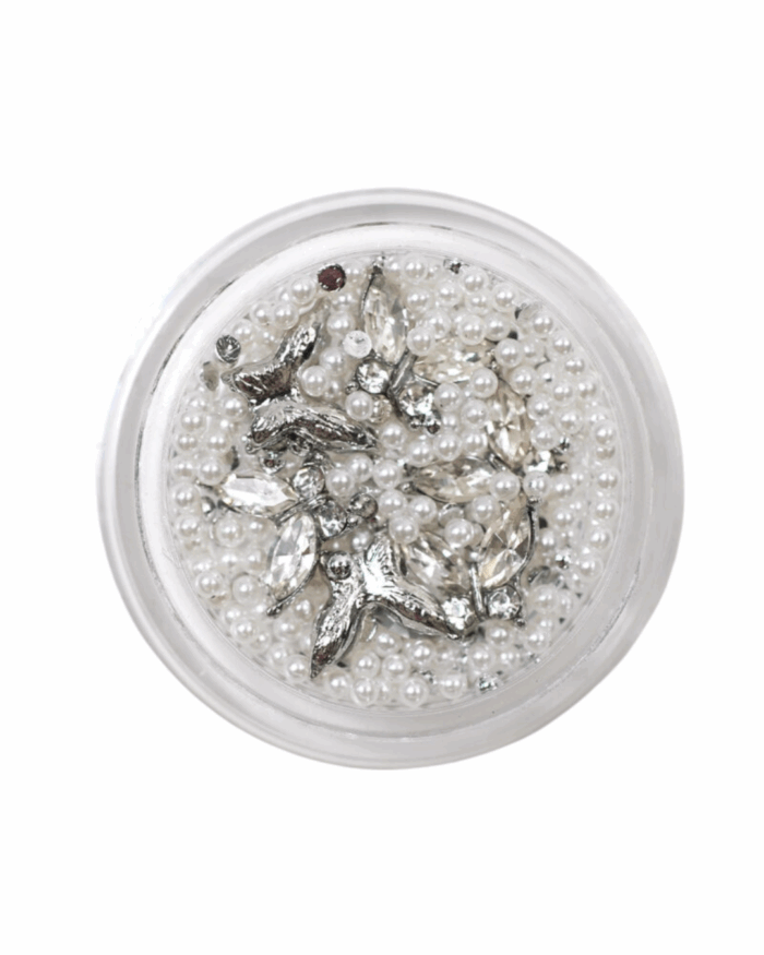 STRASS OVERLAY MIX BUTTERFLY