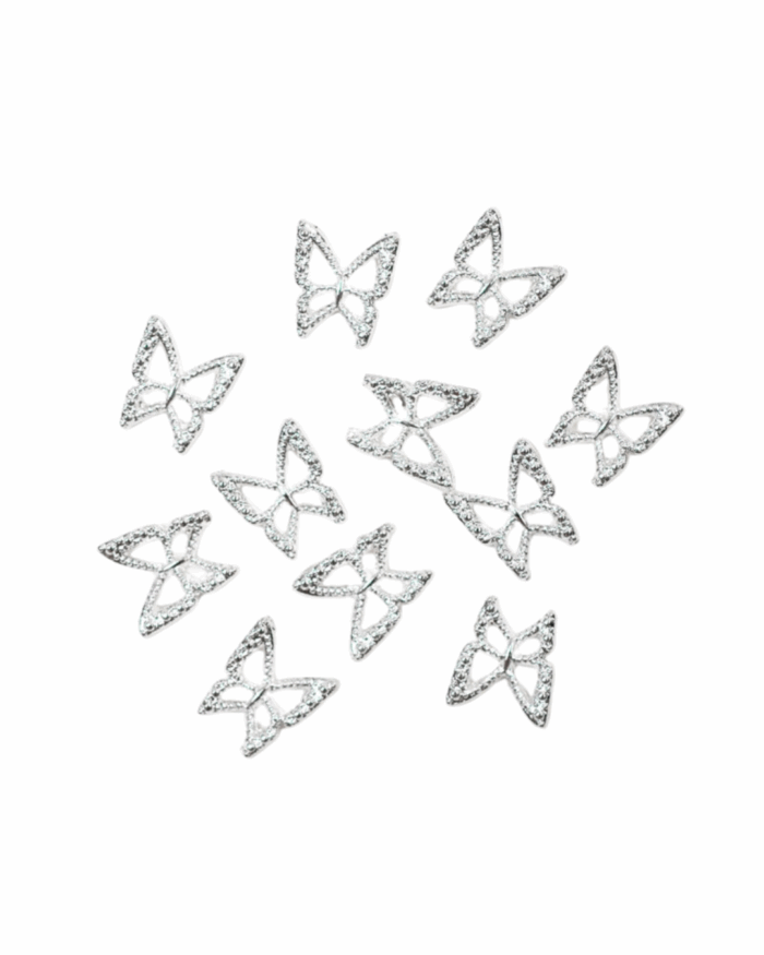 STRASS OVERLAY SET BUTTERFLY