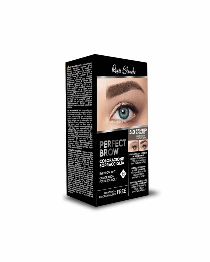 KIT TEINTURE CILS ET SOURCILS N°5 CHÂTAIN CLAIR