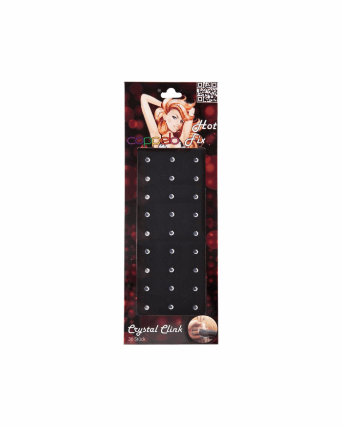 STRASS CHEVEUX HOT FIX CRYSTAL CLINK X36