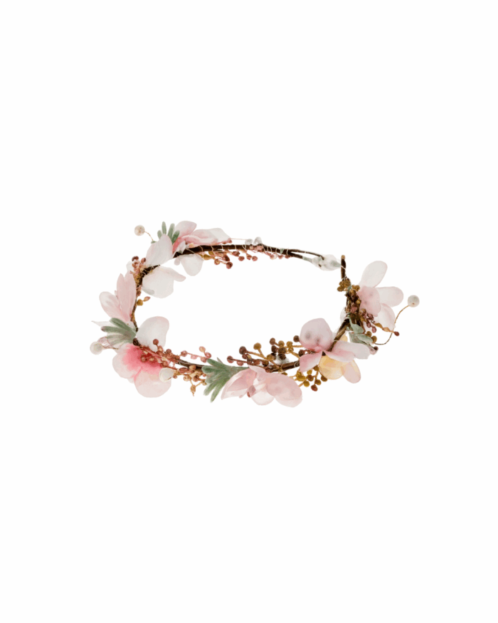 COURONNE FLEURS SECHES