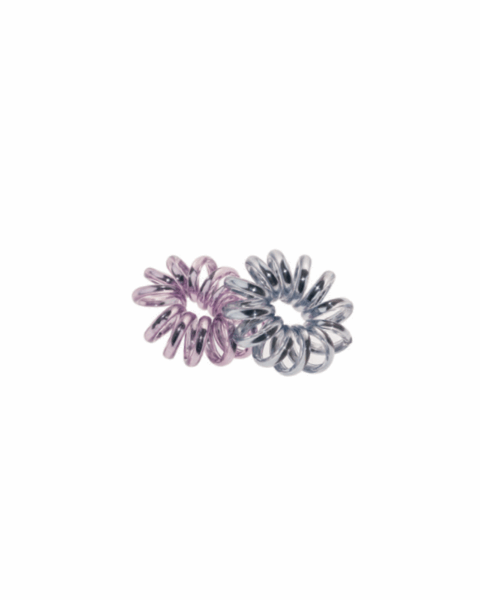 ELASTIQUE RESSORT TRANSLUCIDE X2