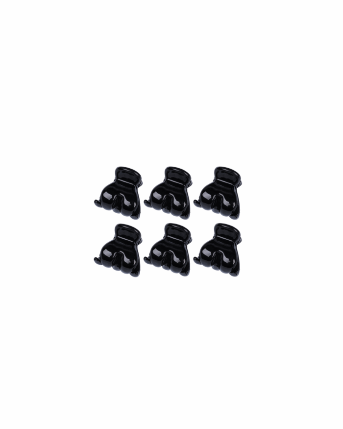 PINCE 1,5CM NOIRE X6
