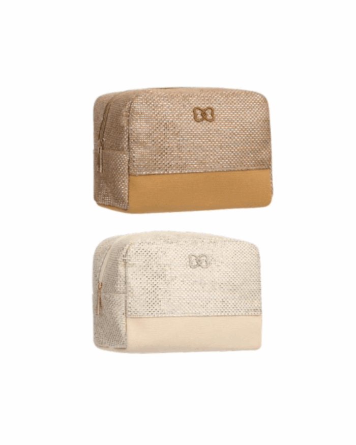 TROUSSE EN PAILLE 19X17CM