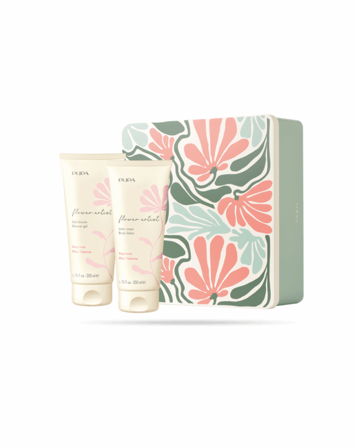 FLOWER ARTIST - COFFRET GEL DOUCHE ET LAIT CORPS FLIRTY TUBEROSE