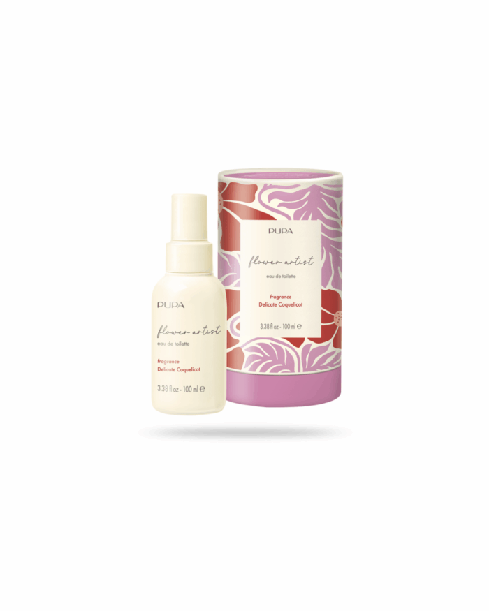 FLOWER ARTIST - COFFRET EAU DE TOILETTE DELICATE COQUELICOT 100ML