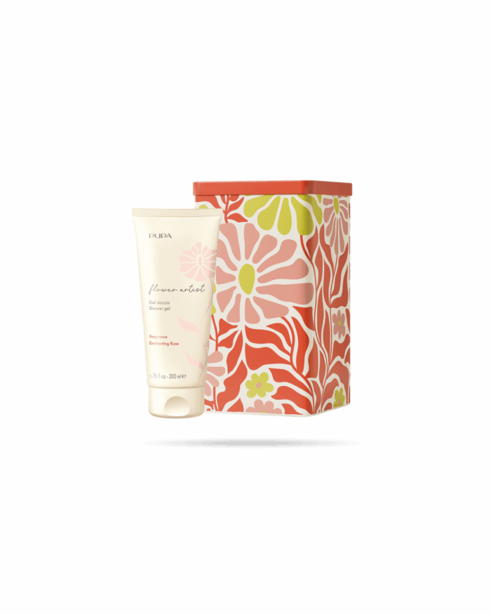 FLOWER ARTIST - COFFRET GEL DOUCHE ENCHANTING ROSE 200ML