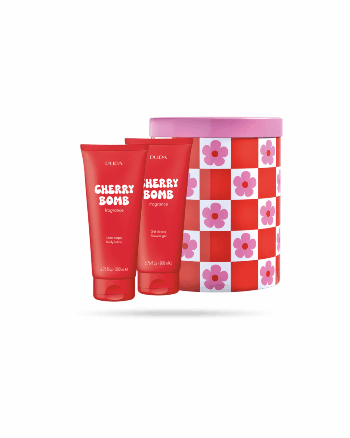 HAPPY BOX - COFFRET GEL DOUCHE ET LAIT CORPS CHERRY BOMB