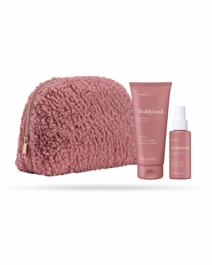 TEDDYLAND - COFFRET GEL DOUCHE ET EAU PARFUME LAIT DE ROSE ET CANNELLE