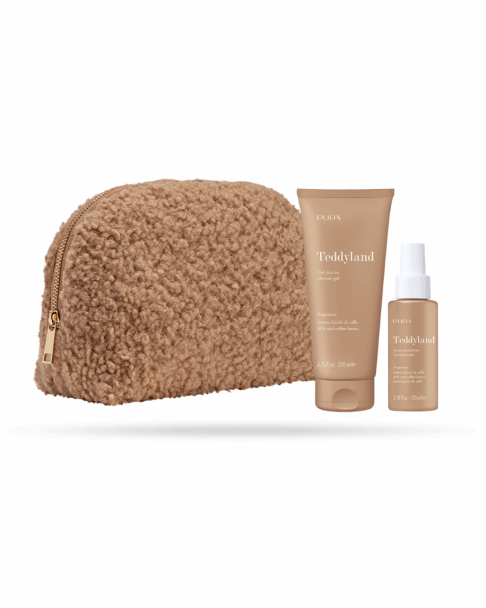 TEDDYLAND - COFFRET GEL DOUCHE ET EAU PARFUME LAIT ET GRAIN DE CAFE