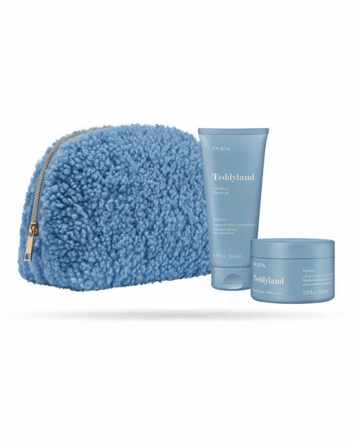 TEDDYLAND - COFFRET GEL DOUCHE ET GOMMAGE LAIT DE NOISETTE ET CAMOMILLE