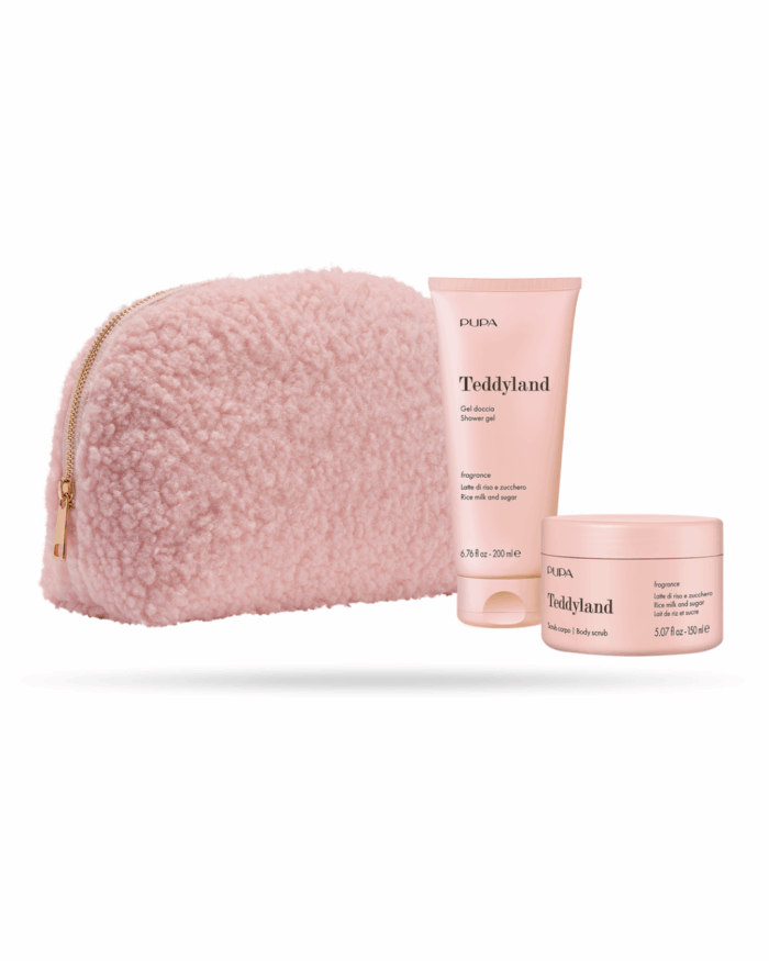 TEDDYLAND - COFFRET GEL DOUCHE ET GOMMAGE LAIT DE RIZ ET SUCRE