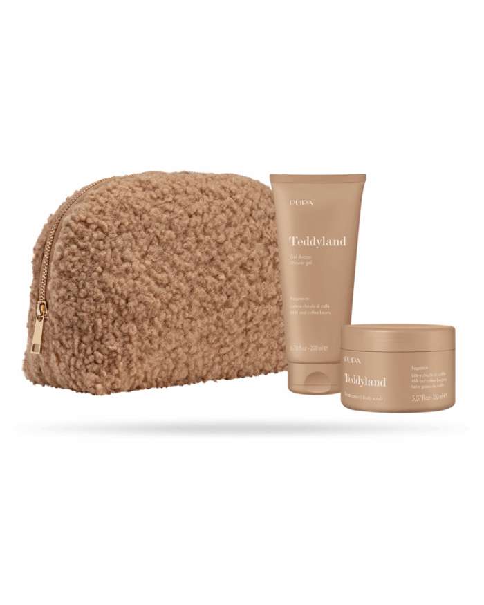 TEDDYLAND - COFFRET GEL DOUCHE ET GOMMAGE LAIT ET GRAIN DE CAFE