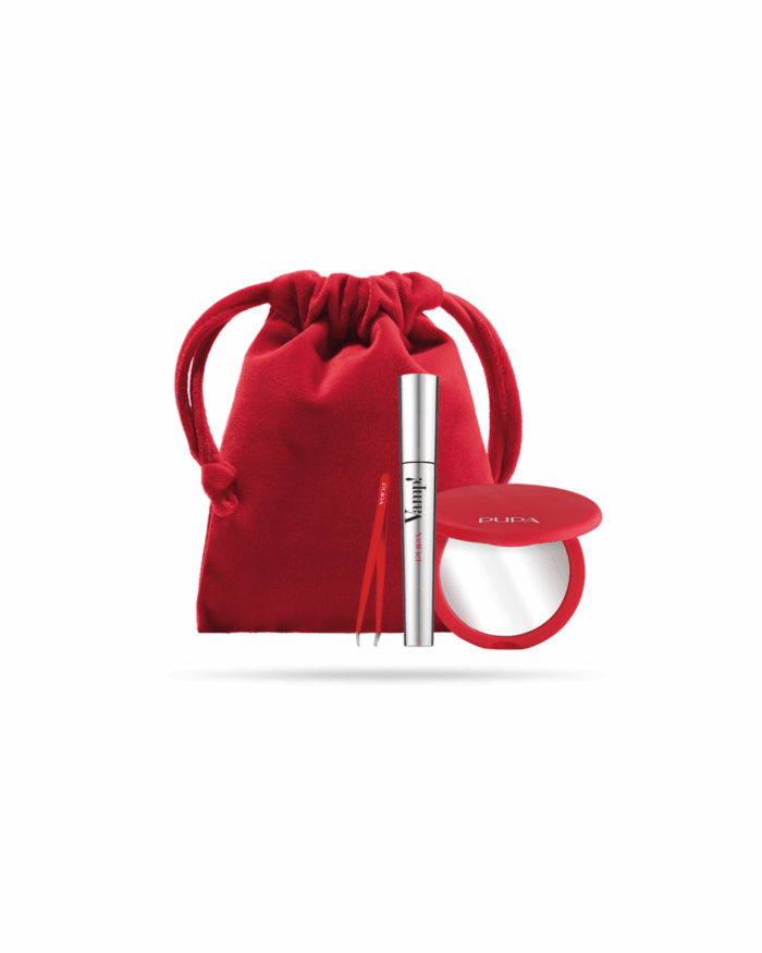 COFFRET MASCARA VAMP + PINCE A EPILER + MIROIR